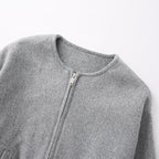Veste Bomber Zippée Col Rond & Coupe Moderne | Zelcara